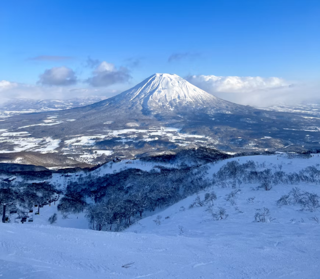 view of mt yotei in niseko