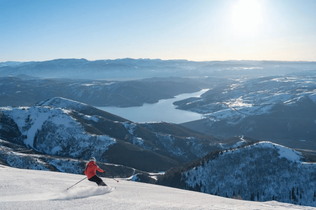 woman-skiing-deer-valleys-expanded-terrain